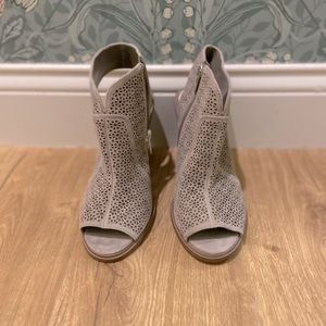 Vince Camuto Spring Peep Toe Booties